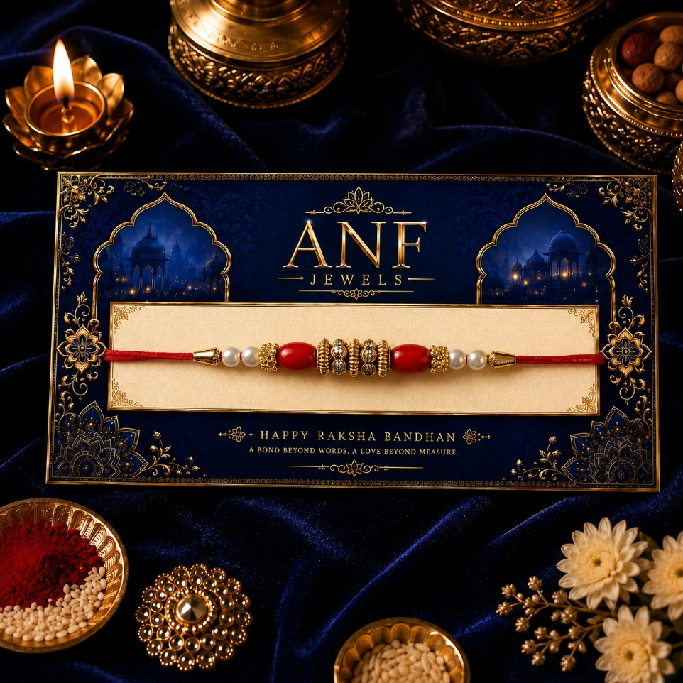Royal Crimson Rakhi